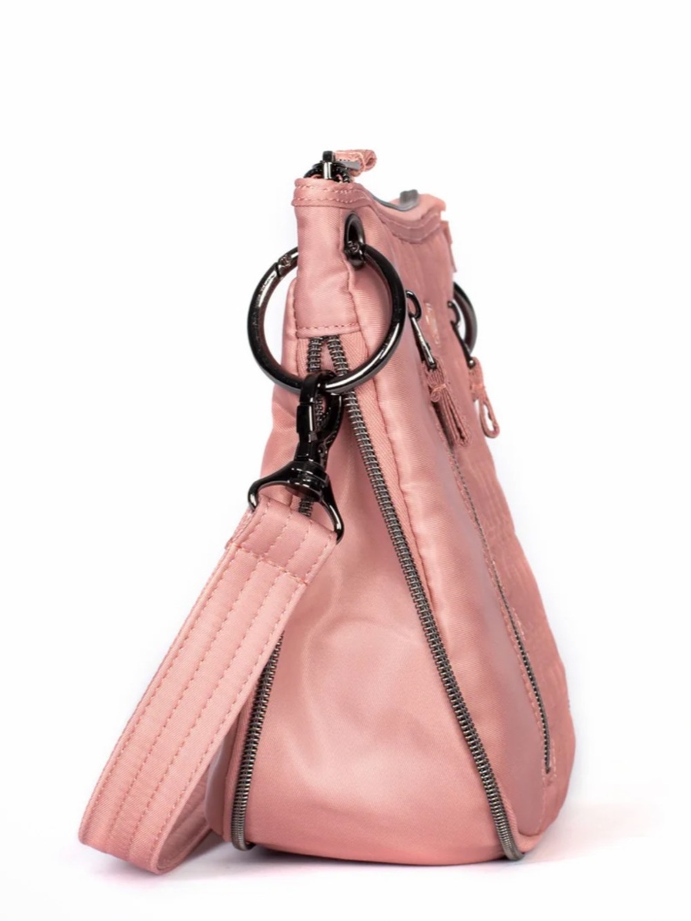 NWT Lug Swivel Convertible Crossbody Bag with 2 Straps in Blush Pink - Picture 10 of 14